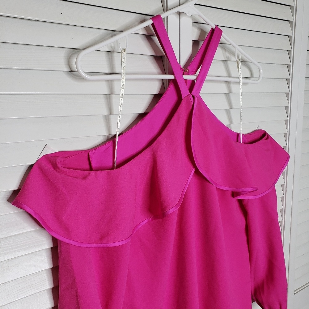 Lilly Pulitzer NWT Pink Abrielle Dress, Size 0 - Picture 4 of 8